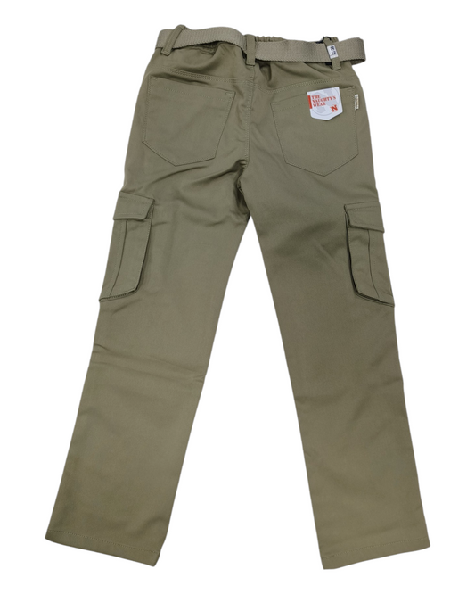Beige Imported Cargo Pants