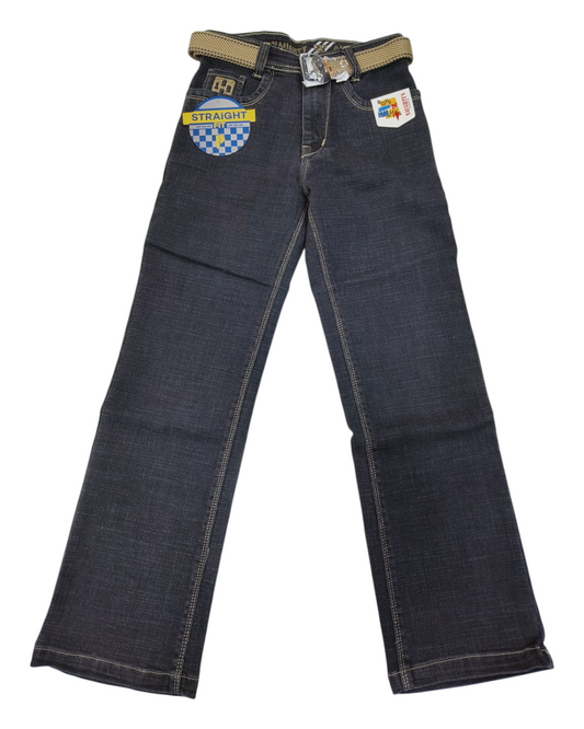 Black Straight Fit Jeans