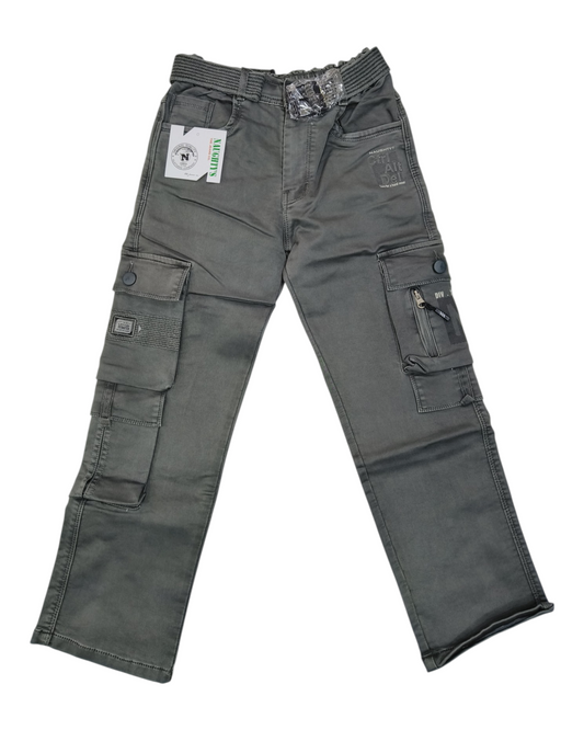 Green Baggy Cargo Pants