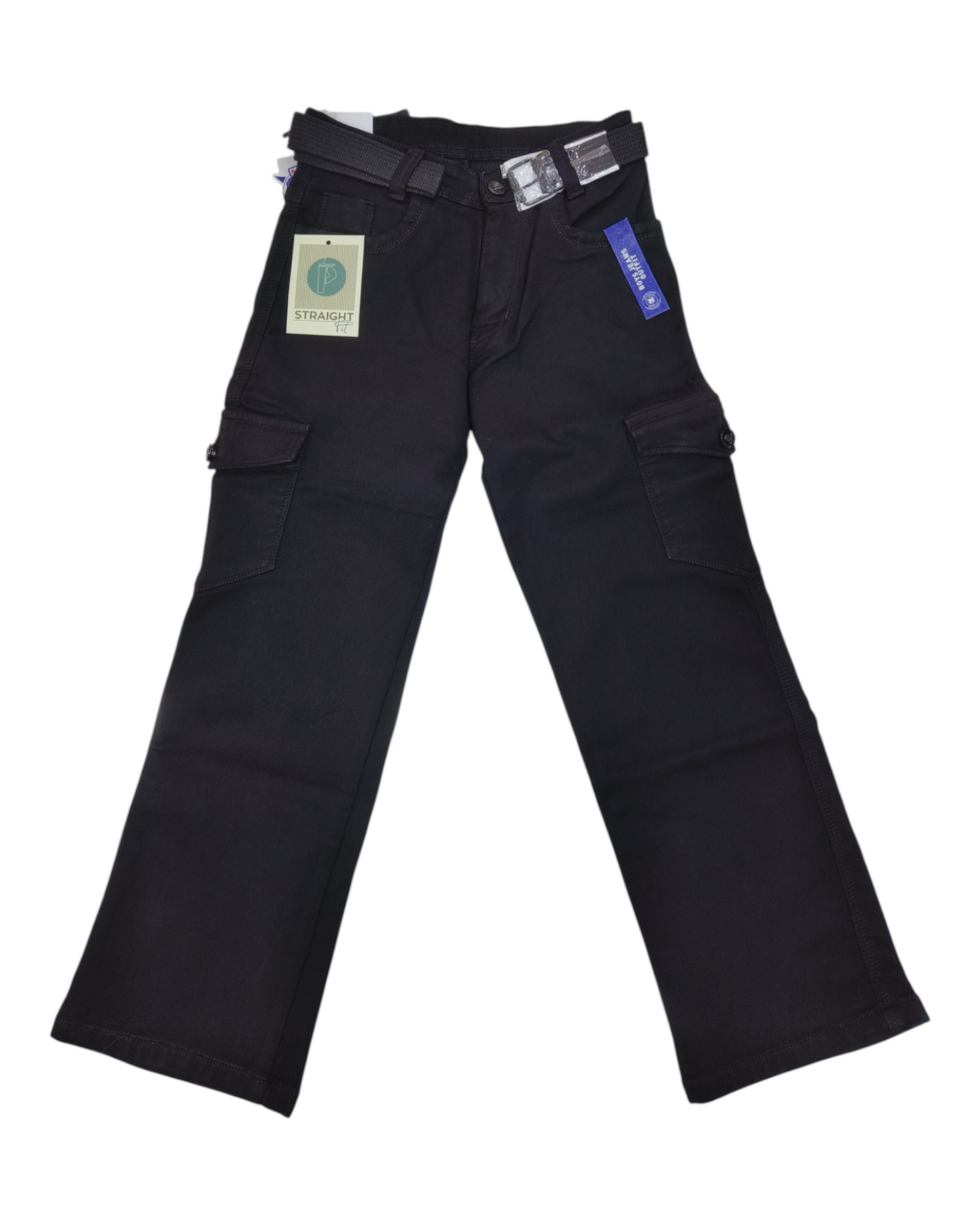 Black Baggy Cargo Pants