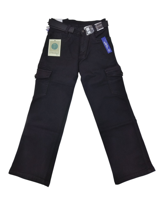 Black Baggy Cargo Pants