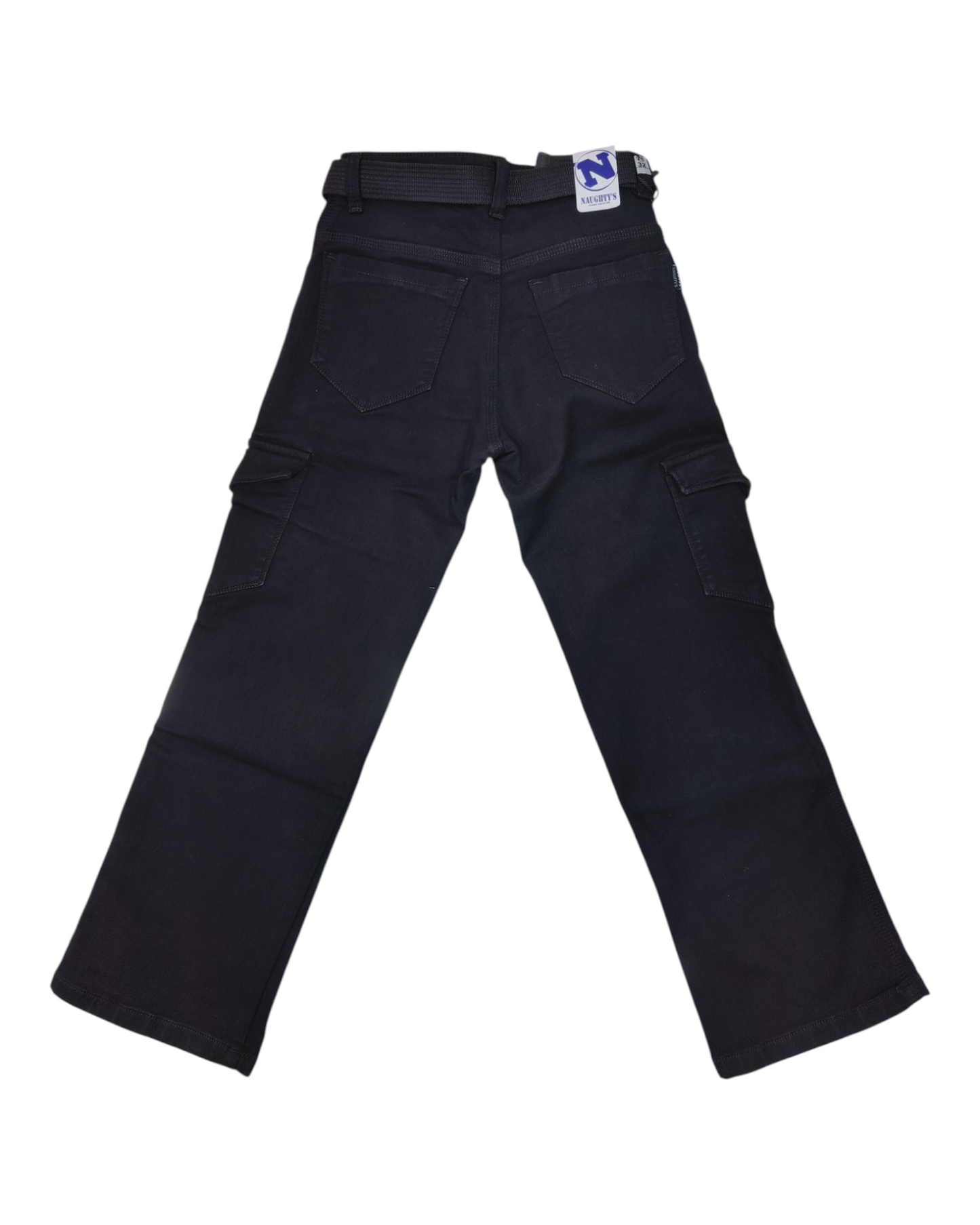 Black Baggy Cargo Pants