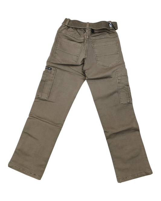 Brown Baggy Cargo Pants