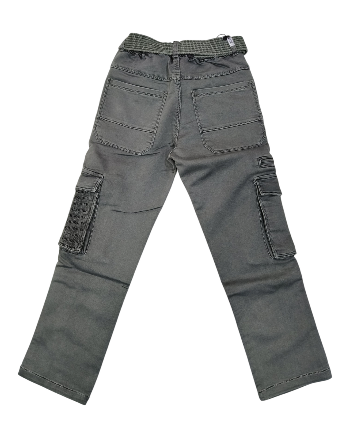 Dark Green Baggy Cargo Pants