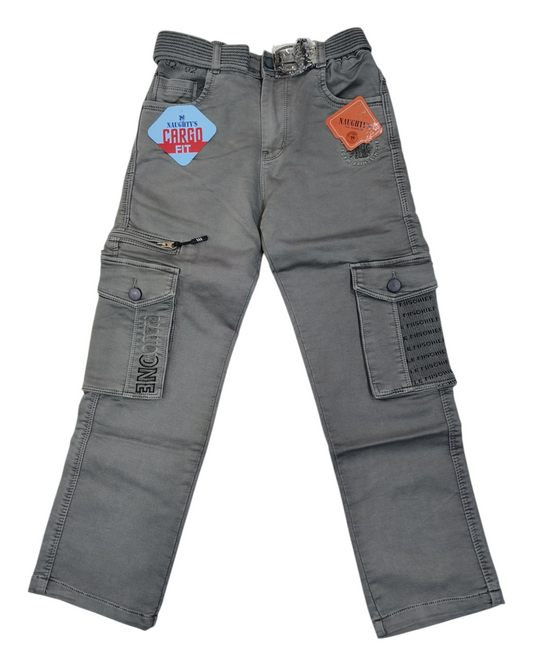 Olive Green Baggy Cargo Pants