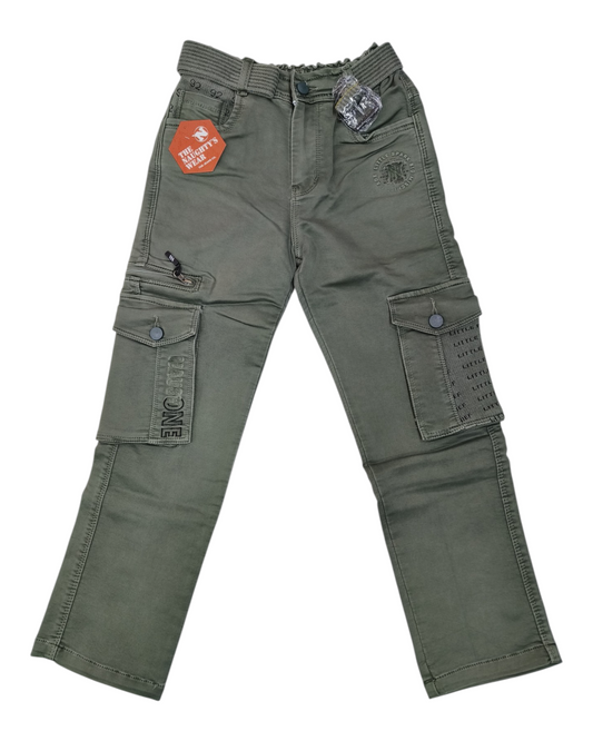 Green Baggy Cargo Pants