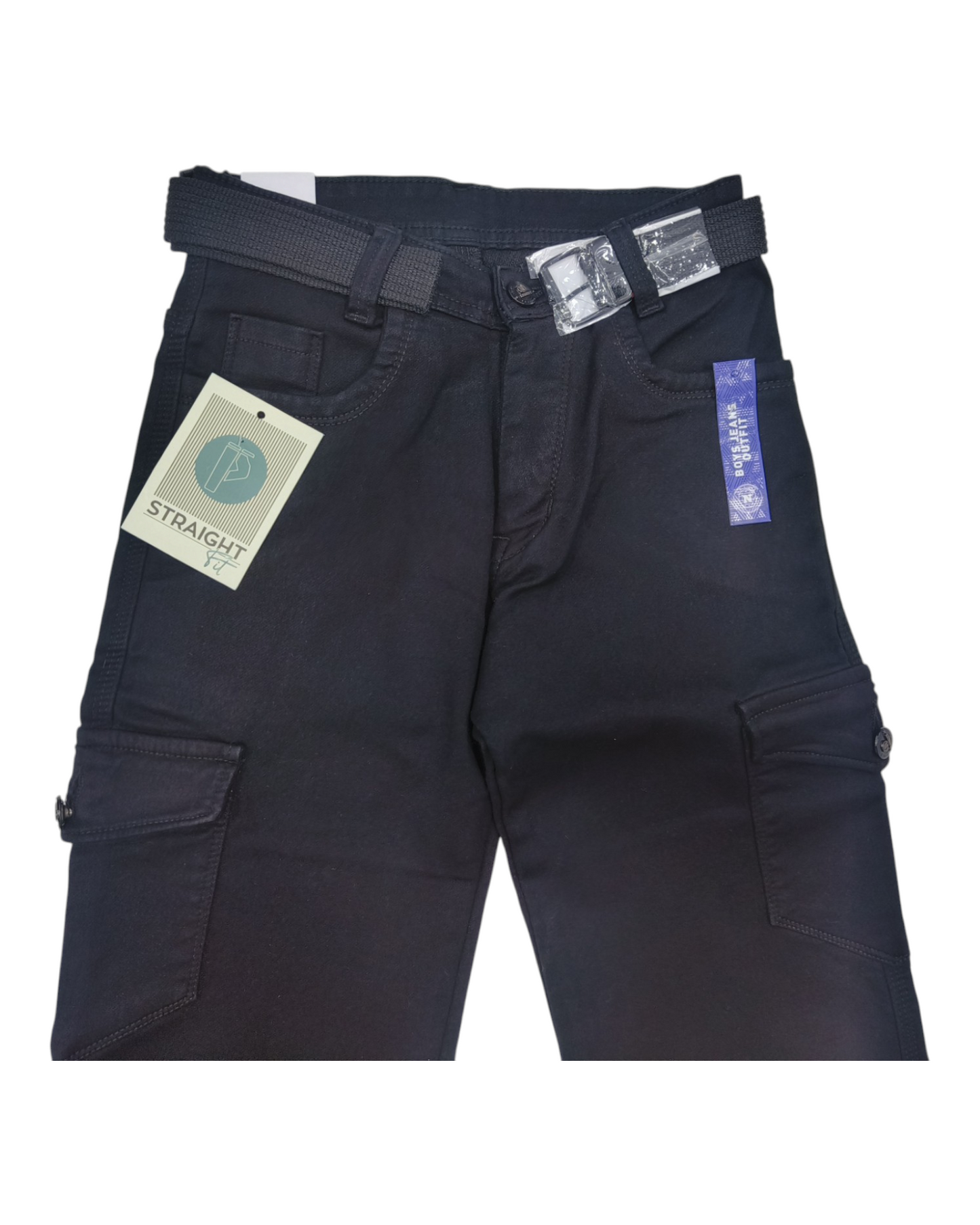 Black Baggy Cargo Pants
