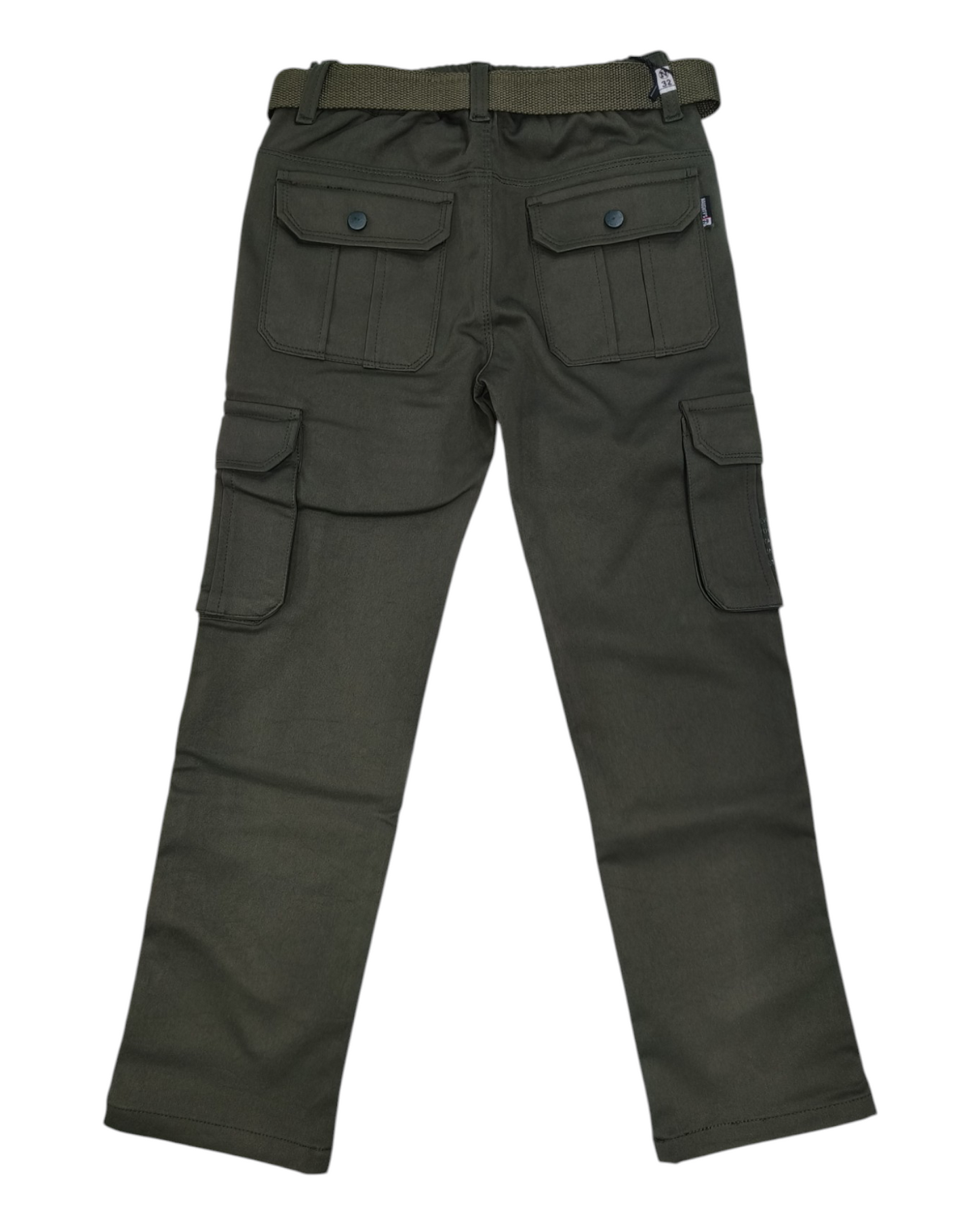Olive Green Imported Cargo Pants