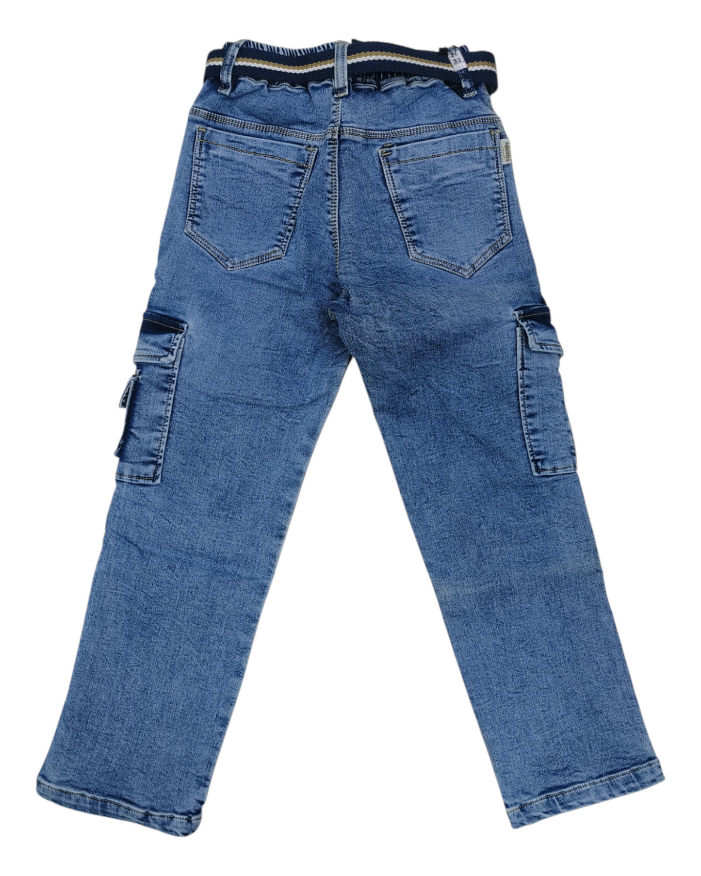 Sky Denim Cargo Jean pants