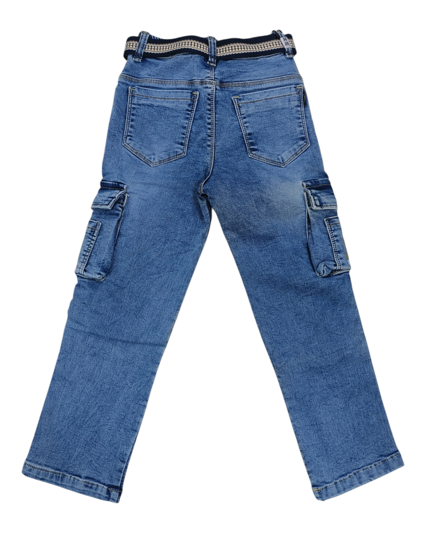 Sky Denim Cargo Jean pants