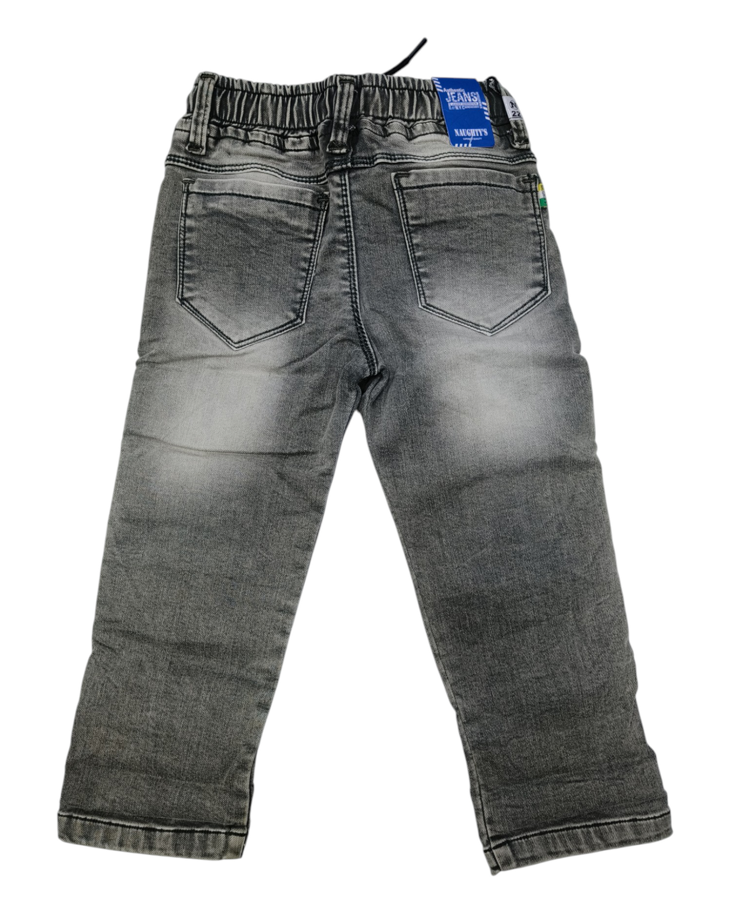 Green 8 Pockets Denim Cargo Pants