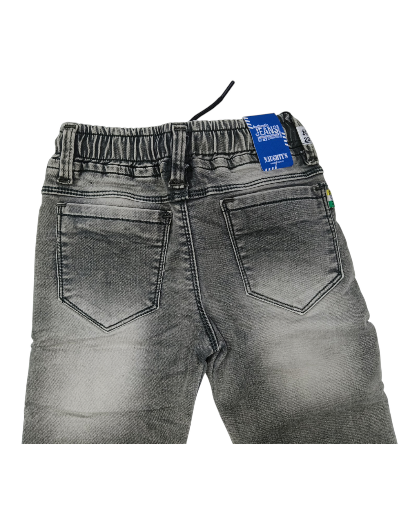 Green 8 Pockets Denim Cargo Pants