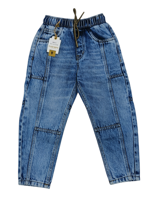 Light Blue Baggy Denim Pants