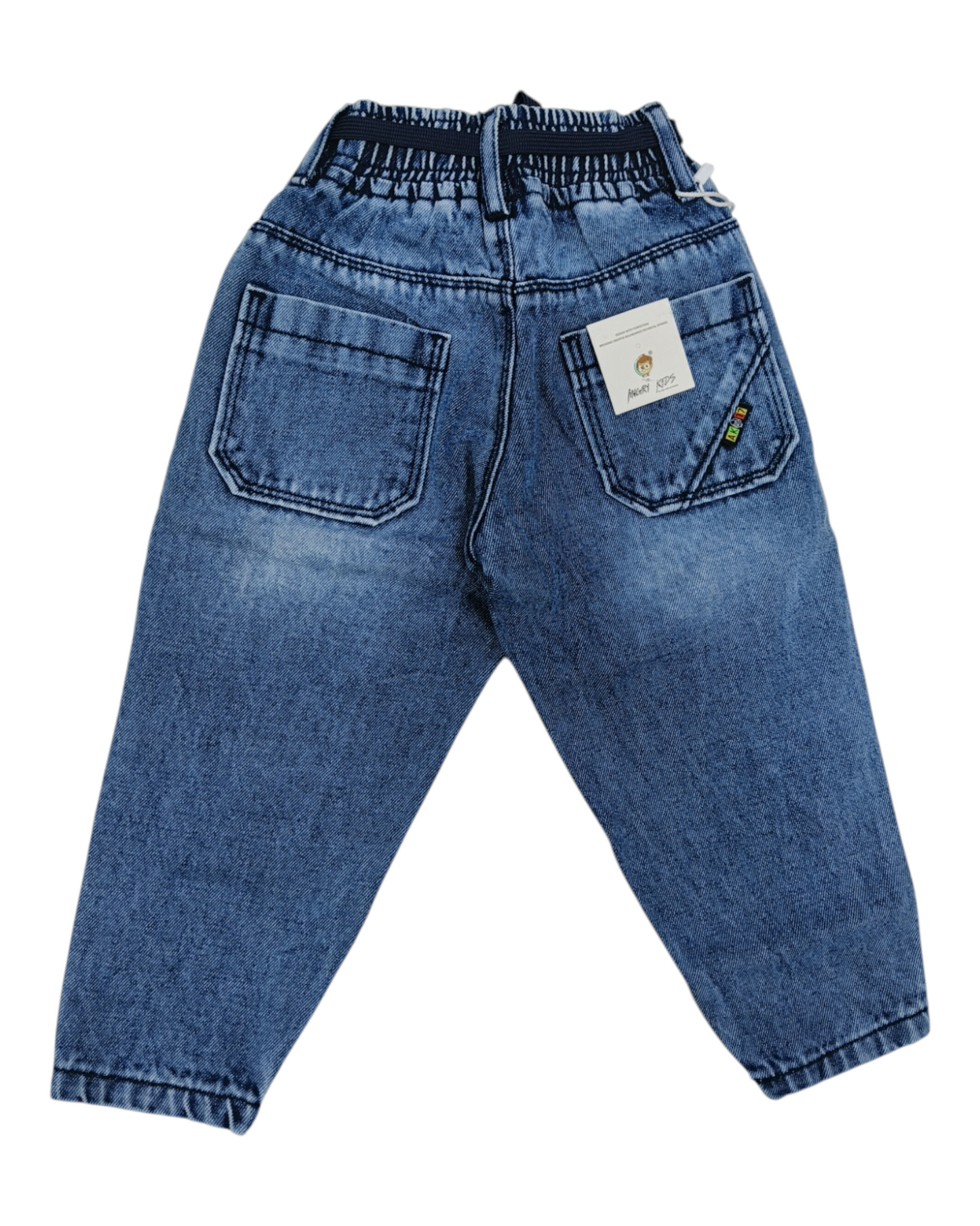 Blue Mom Fit Jeans | Kids Streetwear