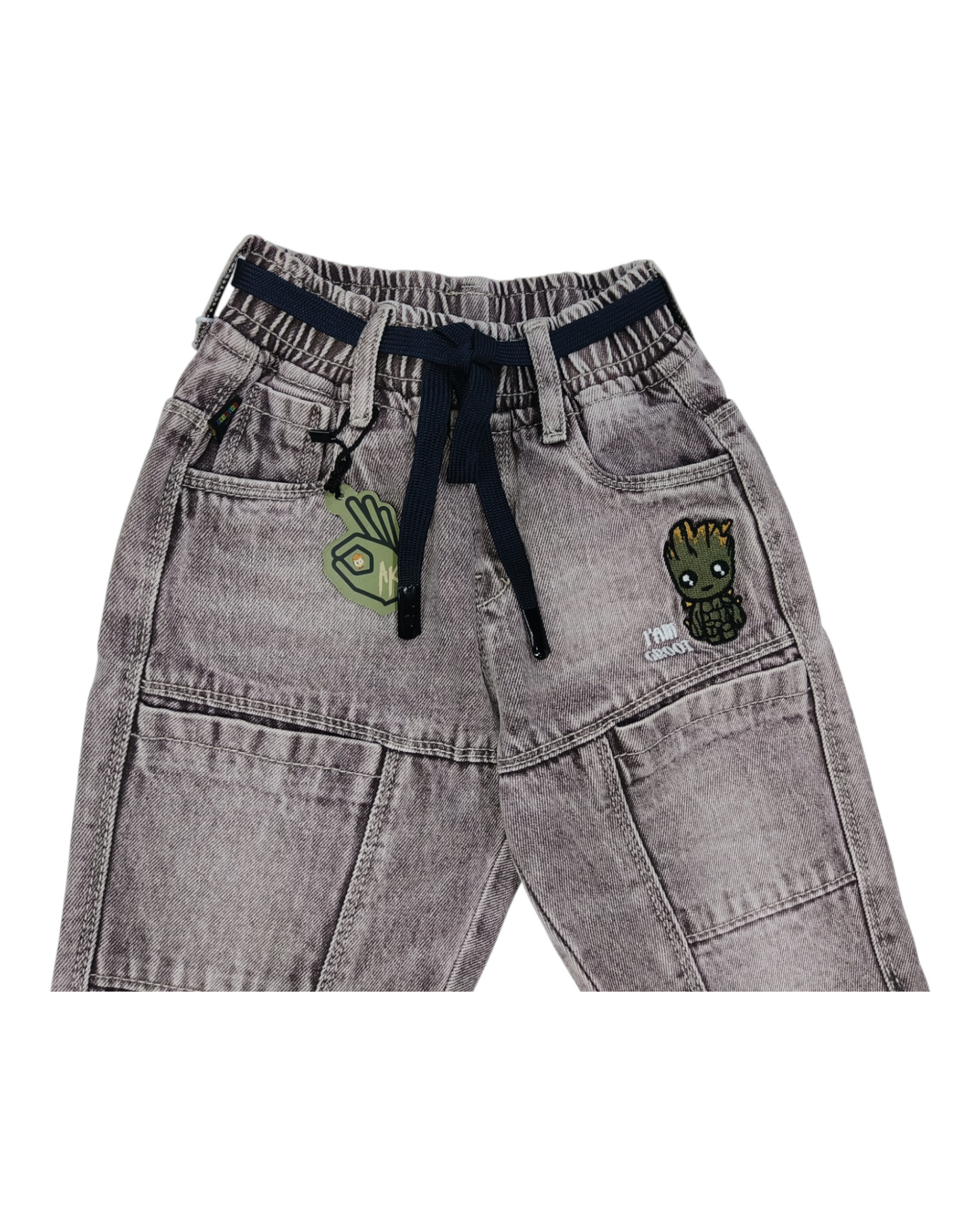 Wine Boys Mom Fit Streetwear Jeans
